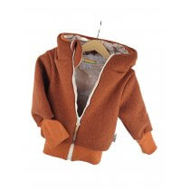Walkjacke rost mit Elefantenbaby earth