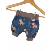 Kurze Hose Bären dunkelblau