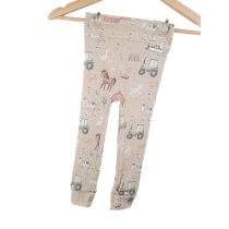 Leggings Bauernhof sand 62/68