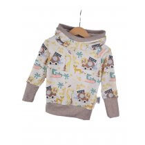 Hoodie Dschungel creme