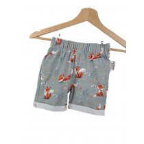 Kurze Shorts Fuchsi grau