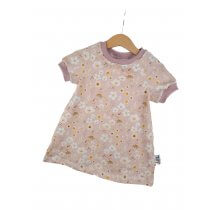 Kurzarmkleid Blümchen altrosa 86/92