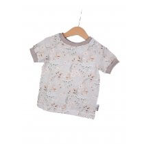 T-Shirt Blümchen sand 86/92