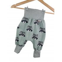 Pumphose Waschbär mint