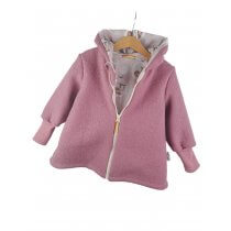 Walkmantel altrosa mit Reh rosa