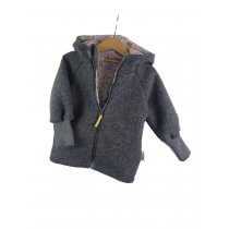 Walkjacke grau mit Freundschaftstanz