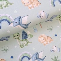 Sweatoverall Dinoland mint
