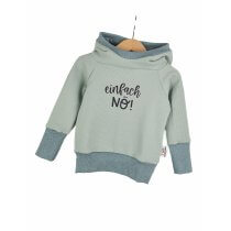 Hoodie Einfach Nö mint