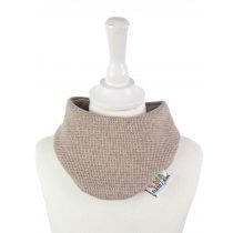 Halstuch Waffeljersey sand meliert