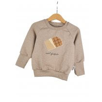 Pullover Schokolade-Patch