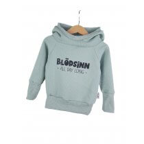Hoodie Blödsinn all Day long-Patch mint