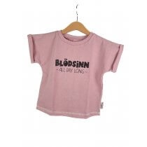 Shirty Blödsinn all Day long-Patch rosa