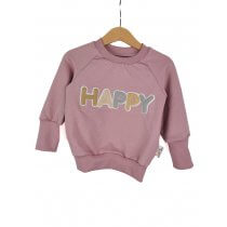 Pullover Happy-Patch altrosa