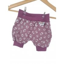Kurze Hose Musselin Leo flieder