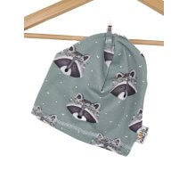 Beanie Waschbär altmint 50-54