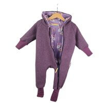 Walkoverall Walk flieder meliet mit Einhorntraum flieder 98/104