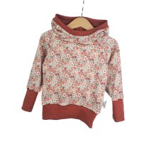 Hoodie Feinripp Blumentraum