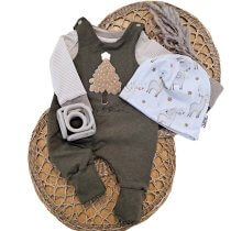 Weihnachtsbaum-Patch Outfit