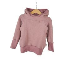 Hoodie Grobstrick altrosa 134/140