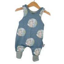 Strampler Fuchswelt 80 mit Knopfleiste