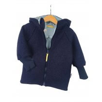 Walkjacke blau mit Autoliebe