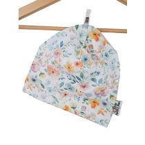 Beanie Sommerblumen 44-46