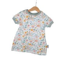Kurzarmkleid Sommerblumen 86/92