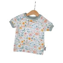 T-Shirt Sommerblumen 74/80