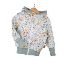 Sweatjacke Sommerblumen 86/92