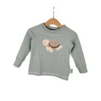 Langarmshirt Schildkröte-Patch mint