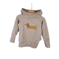 Hoodie Dackelliebling-Patch 86/92 