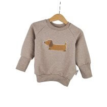 Pullover Dackelliebling-Patch 86/92 