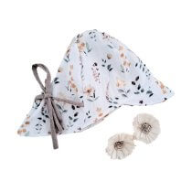 Sommerhut Musselin Streublumen M