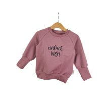 Pullover Einfach nö altrosa 86/92 