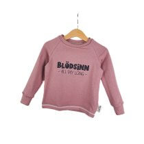 Langarmshirt Blödsinn All Day long altrosa 86/92 