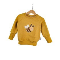 Pullover Biene-Patch