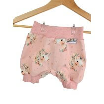 Kurze Hose Einhorntraum rosa 74/80