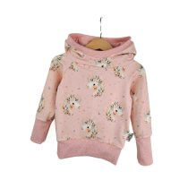 Hoodie Einhorntraum rosa 86/92