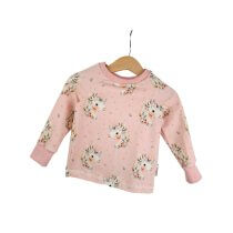 Langarmshirt Einhorntraum rosa 74/80
