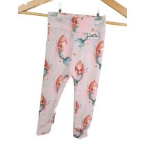 Leggings Meerjungfrauen rosa 86/92