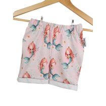 Kurze ShortsMeerjungfrauen rosa 86/92