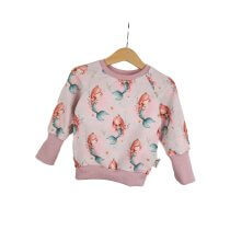 Pullover Meerjungfrauen rosa 86/92