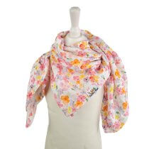 Tuch zum Binden Musselin Blümchen bunt