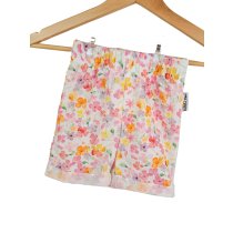 Kurze Shorts Musselin Blümchen bunt 86/92