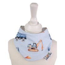 Halstuch Baustelle blau
