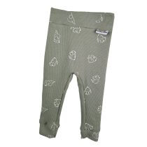 Leggings Waffel Elefanten altmint 74/80