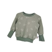 Pullover Waffel Elefanten altmint  86/92