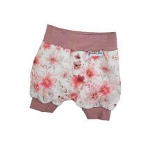 Kurze Hose Musselin Blumenmeer 74/80