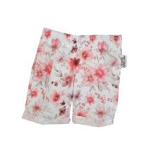 Kurze Shorts Musselin Blumenmeerl 86/92