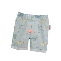 Kurze Shorts Musselin Dinoliebe 86/92
